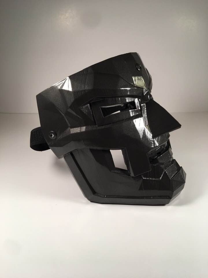 Dr. Doom Mask Variant Version Metallic Black Night