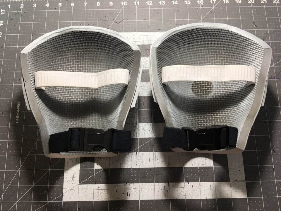 Moon Knight shoulders Matte White