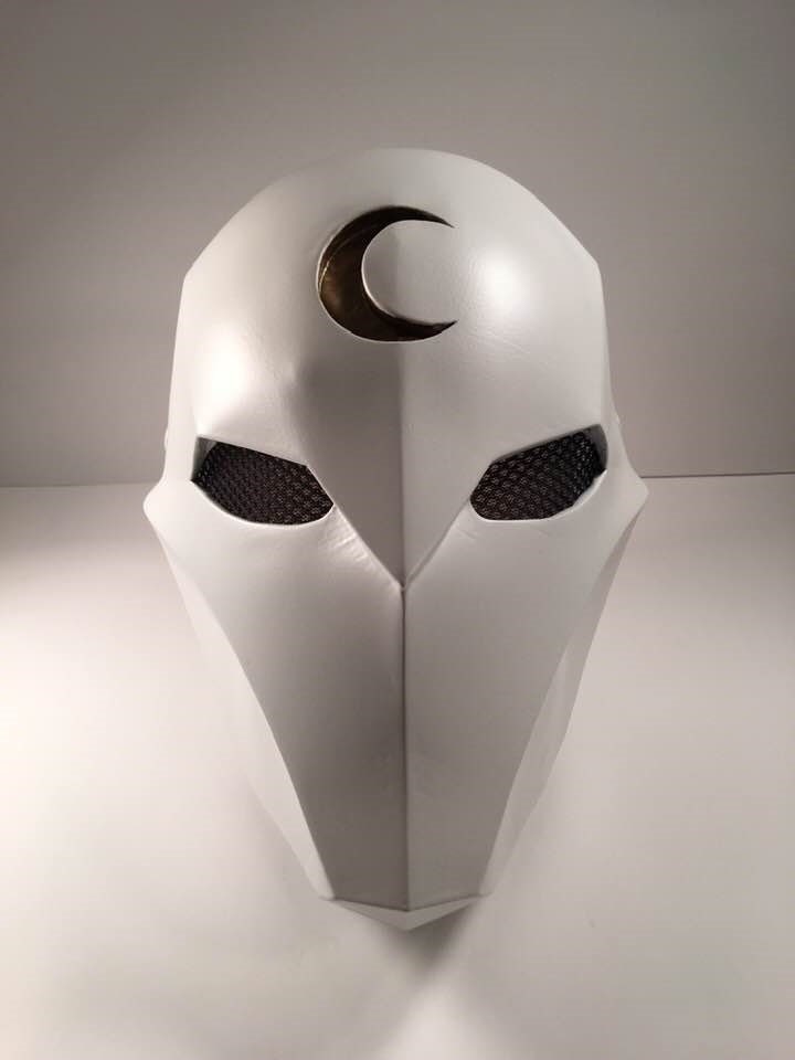 Moon mask Matte White Maxx Grey Creations