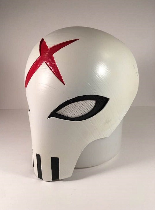 Red X 2-piece set: chest armor and matching mask