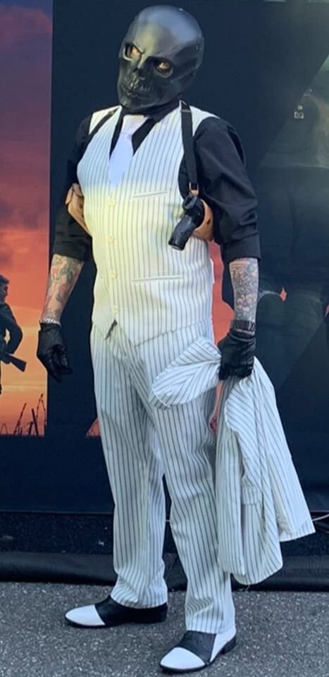 Black Mask Full Helmet Arkham Origins or Birds of Prey