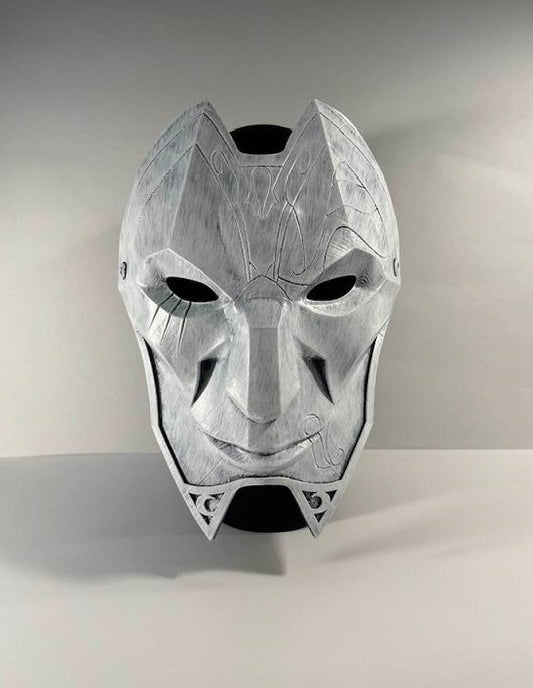 Jhin Mask from League of Legends Titanium White