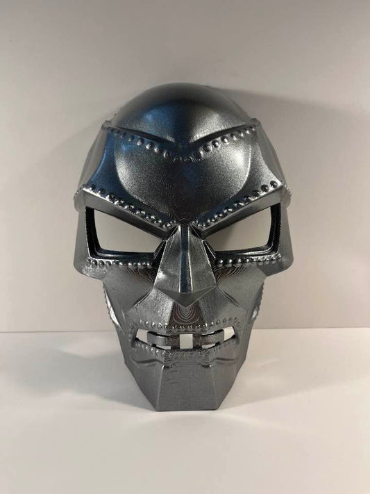 Dr Doom Mask RDJ Variant Robert Downey Jr Doctor Doom Metallic Sterling Silver
