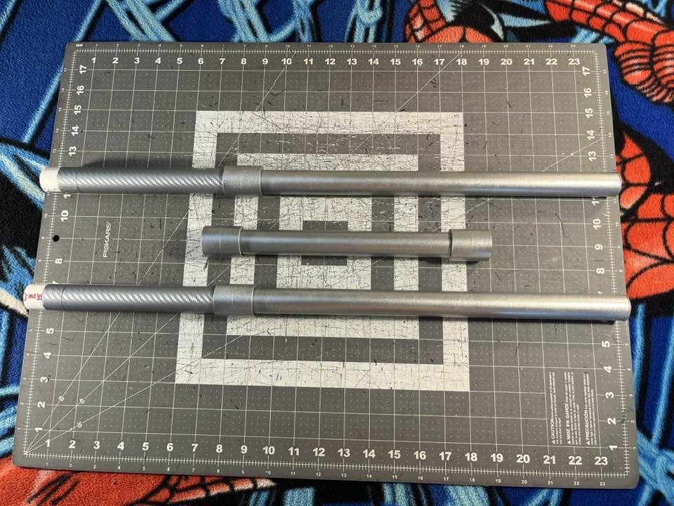 Gambit Bo staff Silver – Maxx Grey Creations
