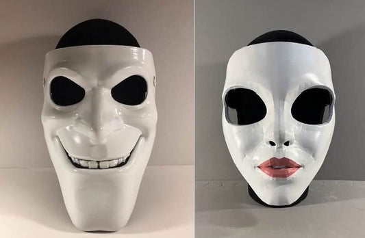 We Happy Few Set: Bobby and Sally masks based off the video game