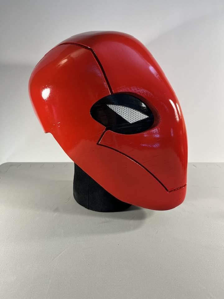 Red Hood helmet Under the Red Hood version Fire Red