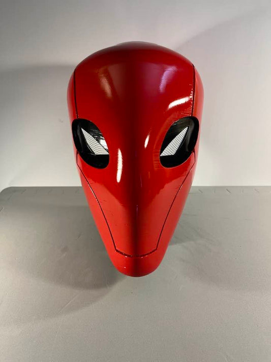 Red Hood helmet Under the Red Hood version Fire Red