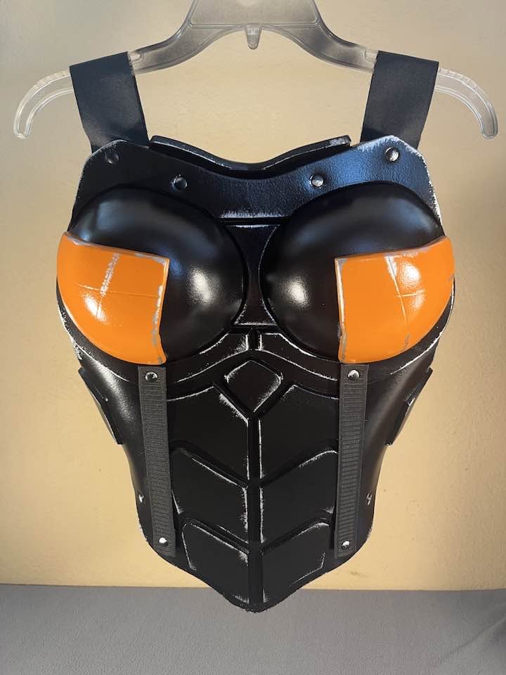 Lady Deathstroke Female chest armor, Deathstroke Women's vest