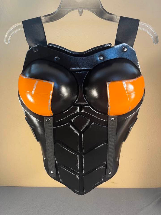 Lady Deathstroke Female chest armor, Deathstroke Women's vest