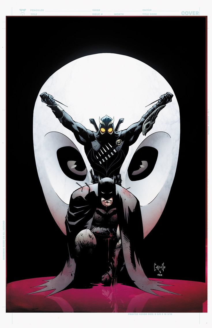 Batman Court of Owls mask white