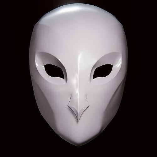 Batman Court of Owls mask white