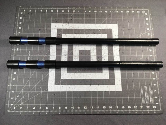 Nightwing Batons Matte Black Metallic Blue