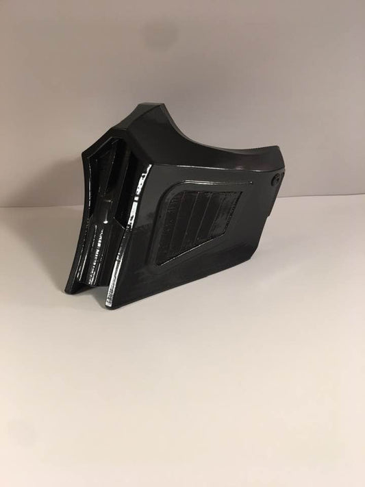 Noob Saibot MK11mask from Mortal Kombat Black Steel color