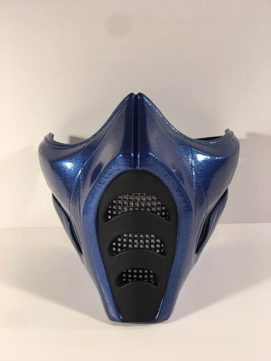 Sub-Zero MK9 mask Mortal Combat with adjustable strap