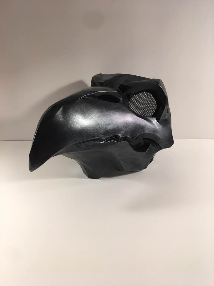 Reaper Nevermore mask from Overwatch or Plague Doctor