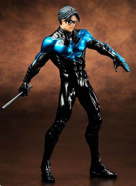 Nightwing Batons Matte Black Metallic Blue