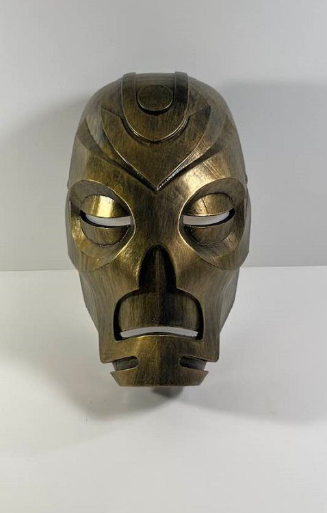 Skyrim Dragon Priest mask from Elder Scrolls Krosis Gold version