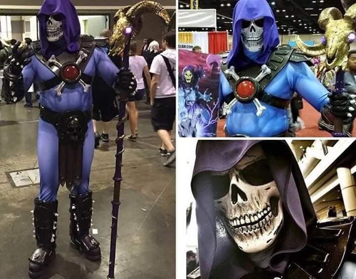 Skeletor armor and mask STAFF NOT INCLUDED