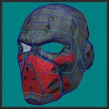 Azrael mask Arkham City game version
