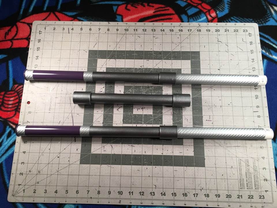 Gambit Bo staff costume cosplay carbon fiber – Maxx Grey Creations