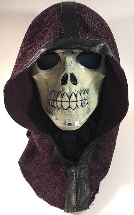 Skeletor mask from Masters of the Universe or Ghost Rider