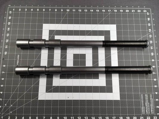 Nightwing Batons Dark Steel Silver