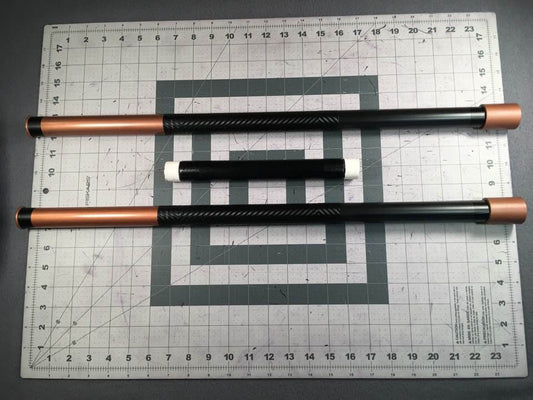 Deathstroke Bo staff Flat Black Copper