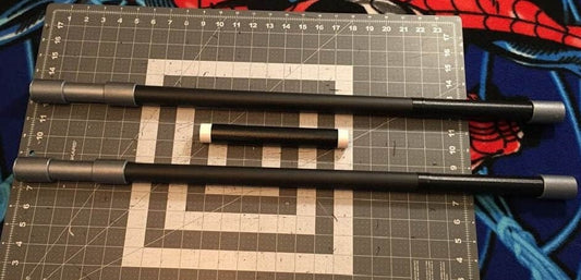 Nightwing Bo staff Matte Black Dark Steel