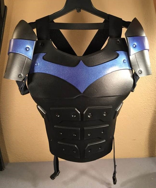 Nightwing 2-piece set: chest armor and matching shoulders