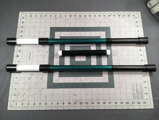 Green Lantern Bo staff Escrima sticks 5' 5" long