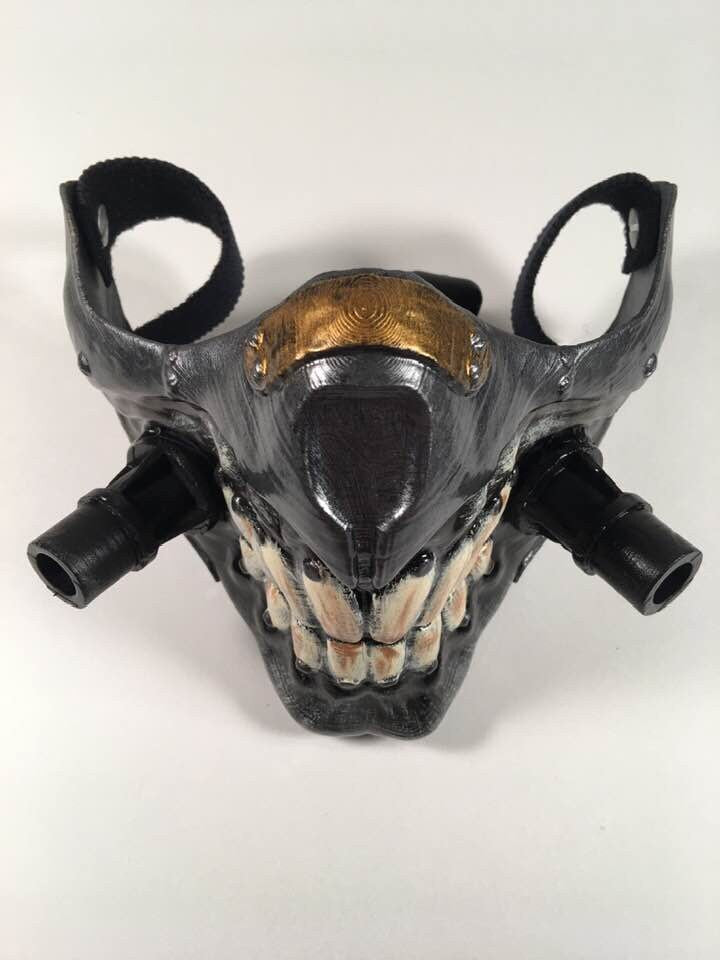 Dare trug Banyan Immortan Joe mask with hoses Mad Max Fury Road – Maxx Grey Creations