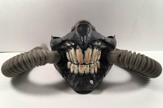 Immortan Joe mask with hoses from the movie Mad Max Fury Road