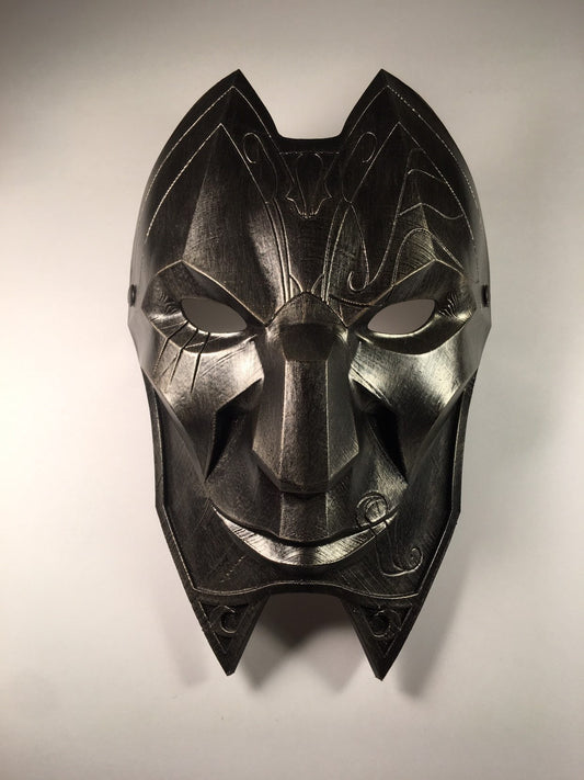 Jhin Mask from League of Legends Sahara Gold