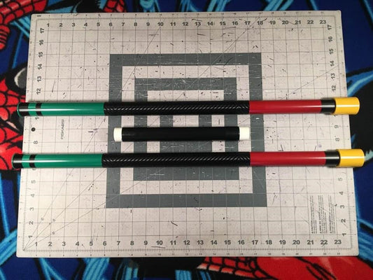 Robin Bo staff Classic Version Forrest Green Crimson Red Tuscan Sun