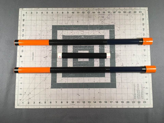 Deathstroke or Taskmaster Bo staff Navy Blue True orange