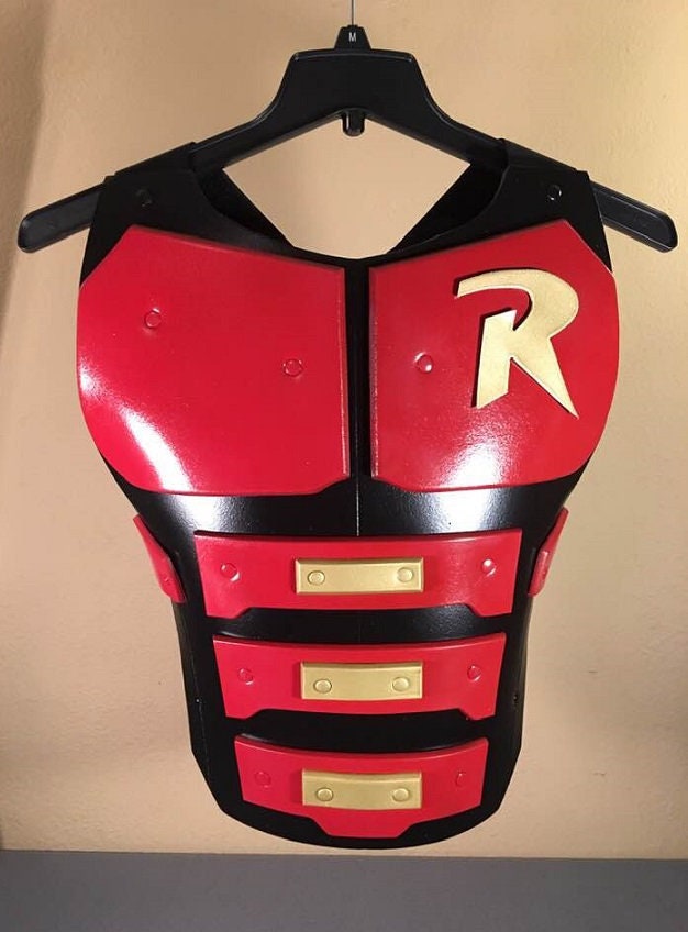 Robin chest armor Matte Black Crimson Red Pure Gold
