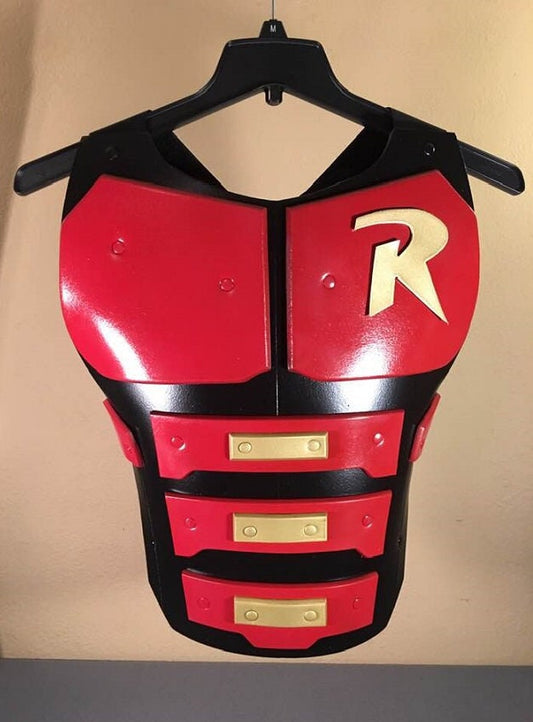 Robin chest armor Matte Black Crimson Red Pure Gold