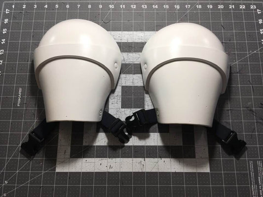Moon Knight shoulders Matte White