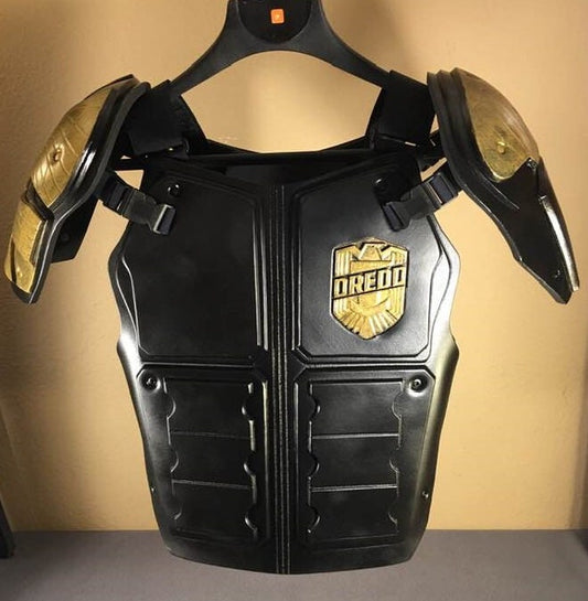 Judge Dredd chest armor & shoulders Karl Urban version
