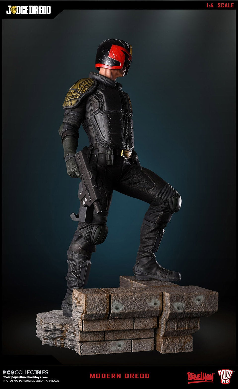Judge Dredd chest armor & shoulders Karl Urban version